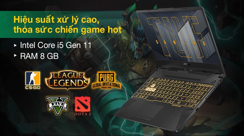 TUF Gaming FX506HC i5 (HN002T)