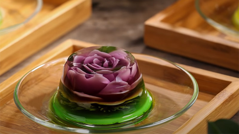 How to make artistic 3D jelly at home, sweet lovers can’t ignore it