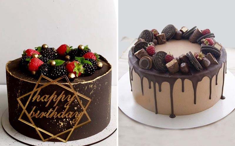 Mẫu bánh sinh nhật socola đẹp, đơn giản