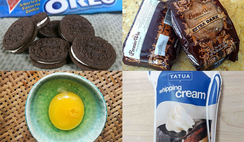 Nguyên liệu làm bánh tacos oreo nhân kem mát lạnh thơm ngon. Nguyên liệu làm bánh tacos oreo nhân kem mát lạnh thơm ngon.