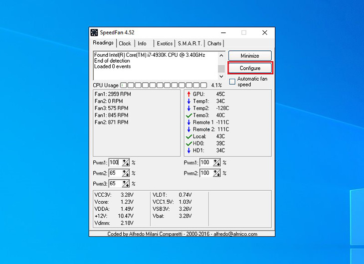 Cách sử dụng Automatic fan speed