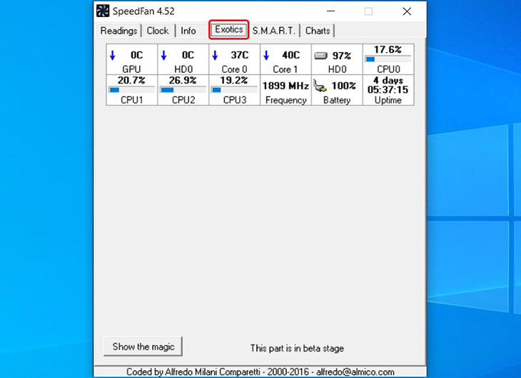 Cách sử dụng Automatic fan speed