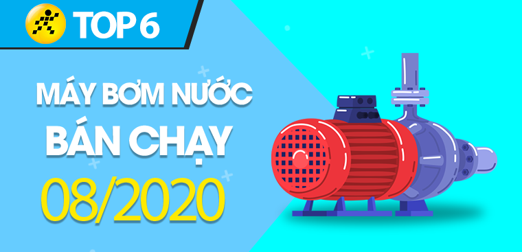 Top 6 Máy bơm nước bán chạy nhất tháng 8/2021 tại Điện máy XANH