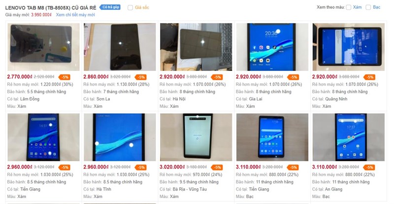 Lenovo Tab M8 (TB-8505X)