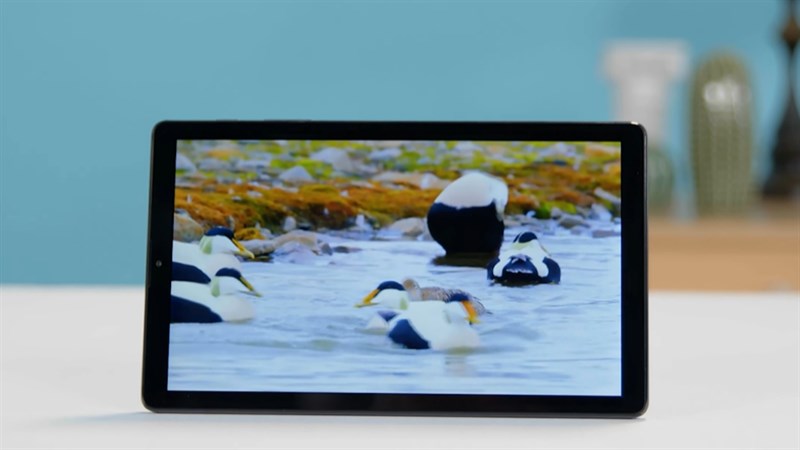 Màn hình lớn cùng màu sắc chân thực là điểm mạnh của Galaxy Tab A7 Lite.