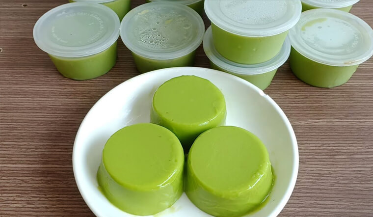 Cách làm bánh flan bơ nước cốt dừa thơm béo đơn giản ăn là ghiền