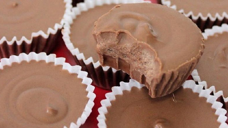 Kẹo chocolate bơ đậu phộng ít calo hơn