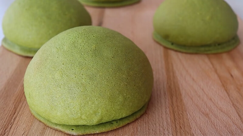 How to make delicious new crispy green tea paparoti at home