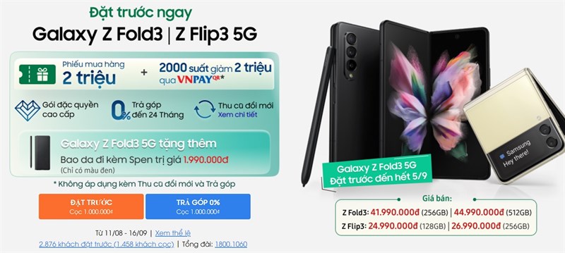 Galaxy Z Fold3 và Z Flip3