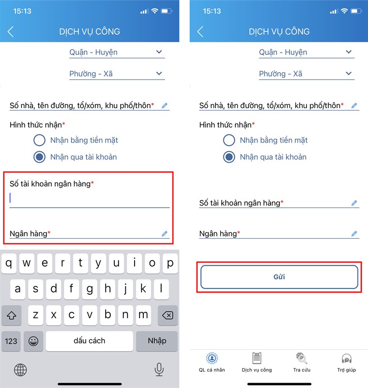 Cách nhận lương hưu tại nhà