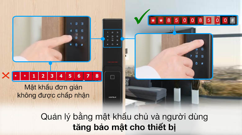 Khóa cửa mật mã (mã số)