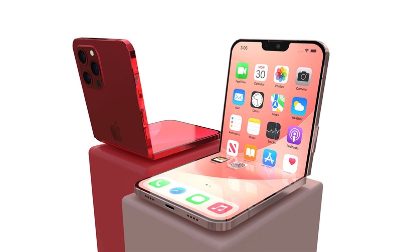 Iphone Flip Có Gì Mới: Màu Hồng Cực Đẹp, Thiết Kế Gập Vỏ Sò, Apple A15