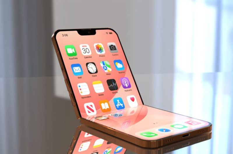Chiêm ngưỡng iPhone Flip: Notch nhỏ gọn, sạc pin qua... 'không khí'