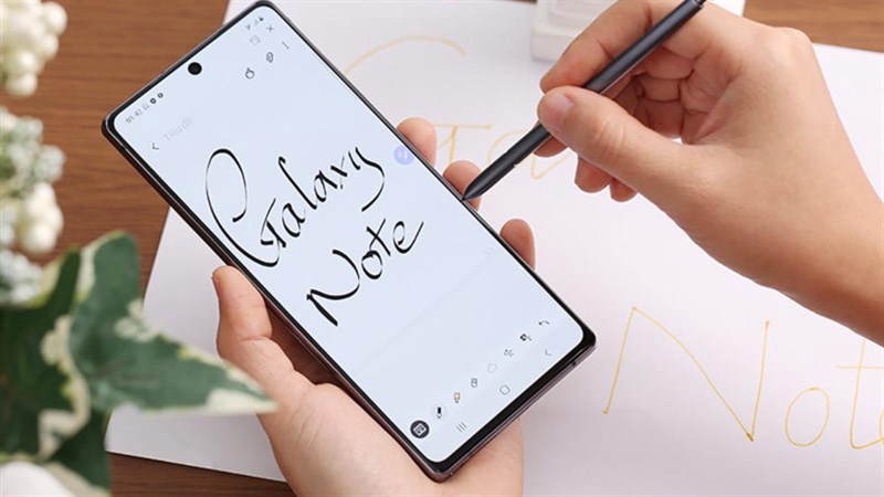 Bút Spen trên Galaxy Note 20