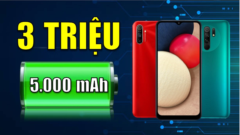 Smartphone pin 5.000 mAh