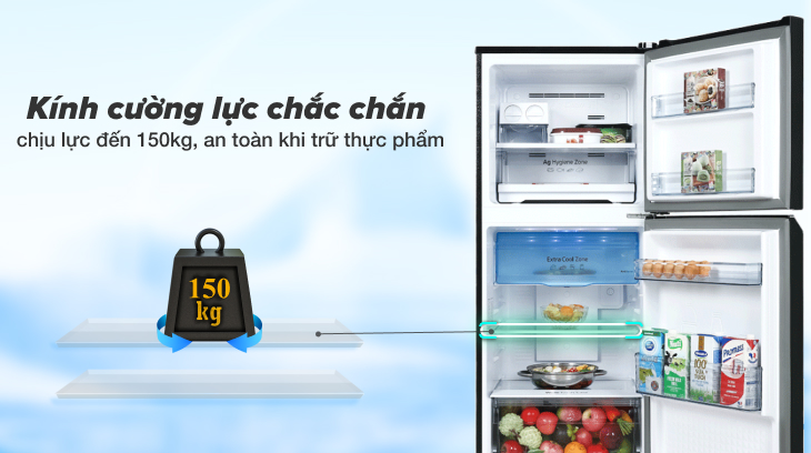 Khay kính chịu lực an toàn, bền bỉ, chịu tải trọng đến 150kg