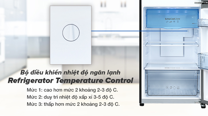 Cách sử dụng bộ điều khiển nhiệt độ ngăn làm lạnh khá đơn giản