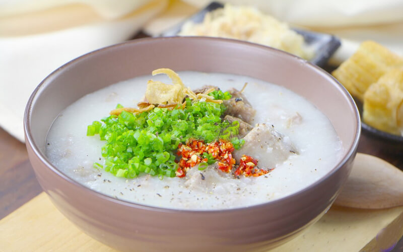 How to make Hanoi rib porridge delicious and smooth