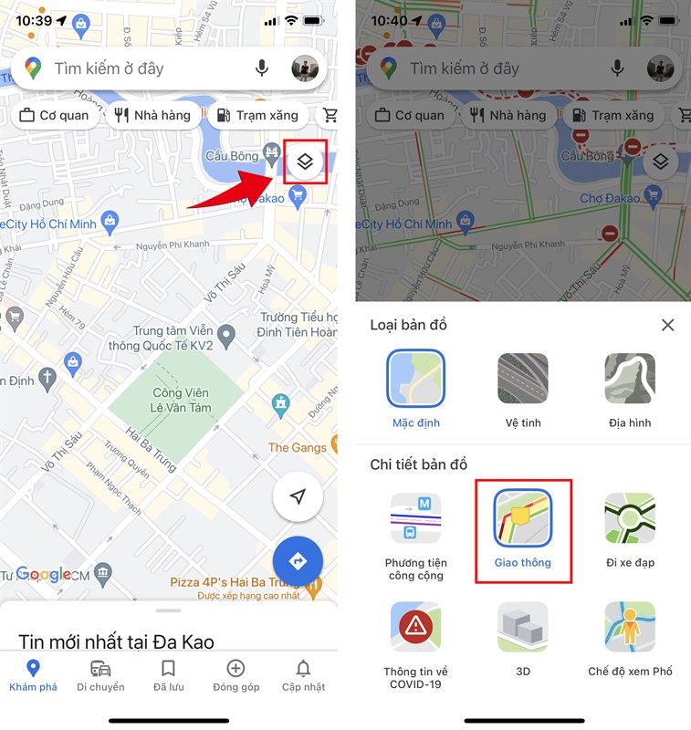 Cách xem các khu vực bị phong tỏa bằng Google Maps