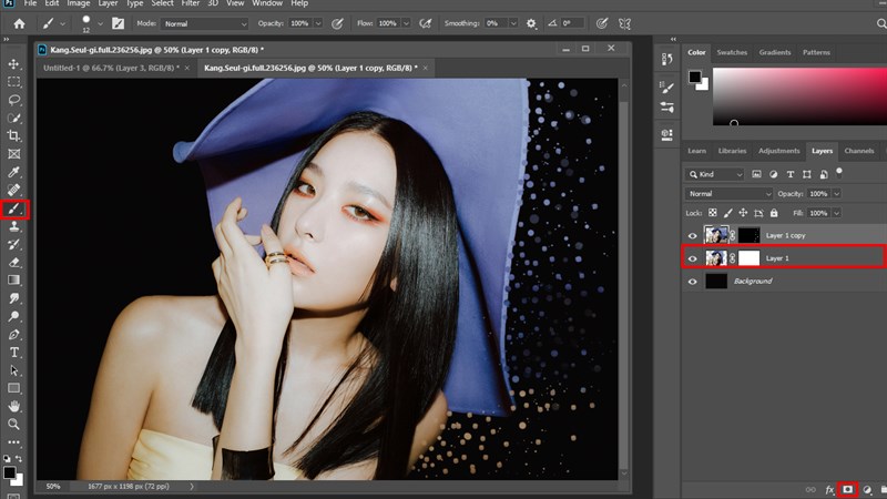 Cách làm hiệu ứng tan biến trong Photoshop