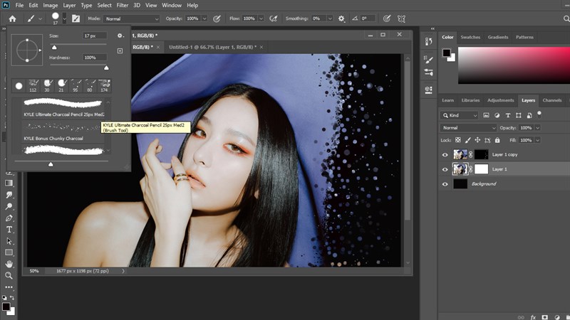 Cách làm hiệu ứng tan biến trong Photoshop Cách làm hiệu ứng tan biến trong Photoshop