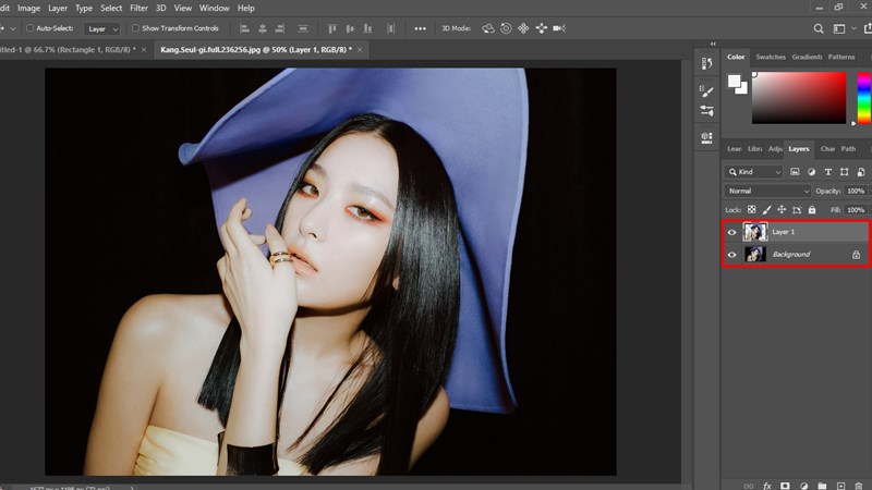 Cách làm hiệu ứng tan biến trong Photoshop