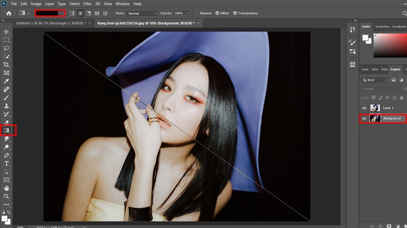 Cách làm hiệu ứng tan biến trong Photoshop