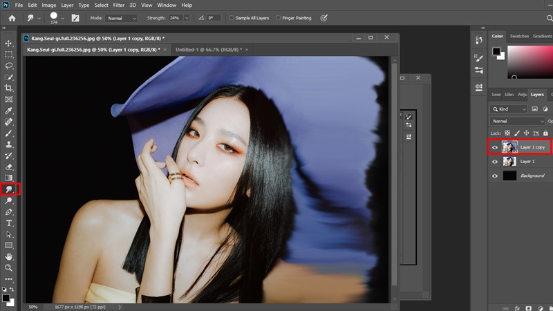 Cách làm hiệu ứng tan biến trong Photoshop