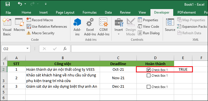 Nút tích - checkbox trong Excel là một cách dễ dàng và hiệu quả để đánh dấu các mục trong danh sách kiểm tra của bạn. Bạn có muốn tìm hiểu cách tạo ra các nút tích tùy chỉnh và sử dụng chúng trong bảng tính của mình không? Hãy nhấp vào ảnh để khám phá thêm về cách sử dụng nút tích trong Excel.