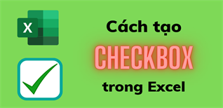 Làm sao để tạo ô vuông có dấu tích trong Excel?