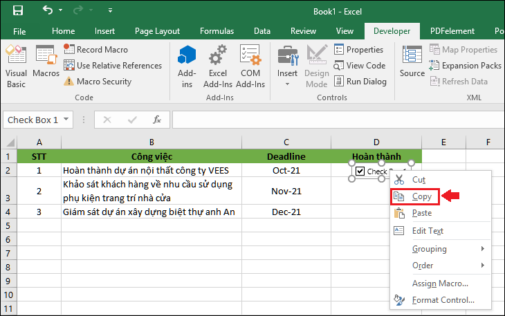 Cách làm ô tích trong Excel: Hướng dẫn chi tiết và đầy đủ nhất