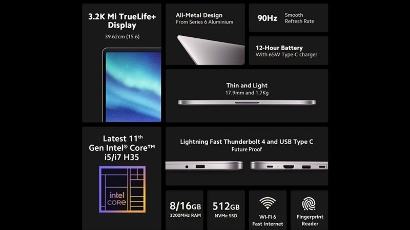 Xiaomi Mi Notebook Ultra (2021)