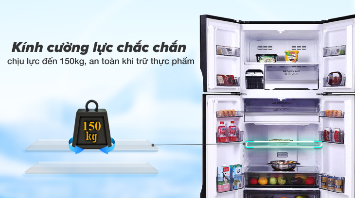 Lớp kính cường lực chắc chắn, an toàn