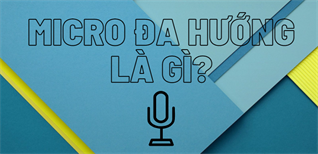 Micro đa hướng là gì? Tất tần tất những đặc điểm nổi bật của micro đa hướng