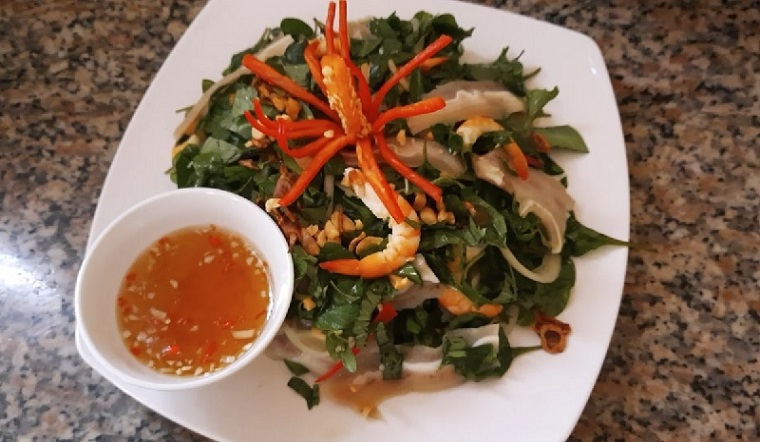 Cách làm gỏi xà lách xoong tai heo đơn giản mà ngon mê ly 