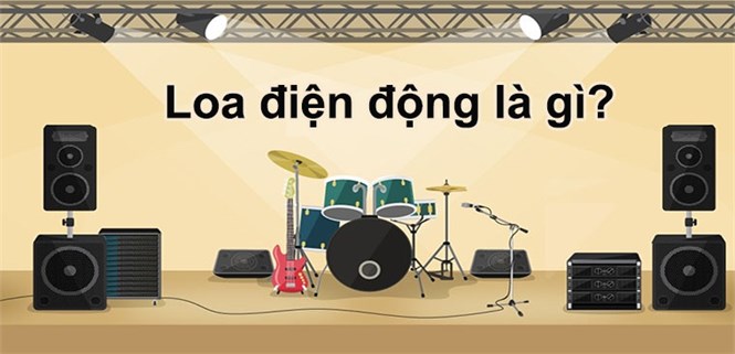 Loa điện động là gì? Cấu tạo và nguyên lý hoạt động của loa điện động