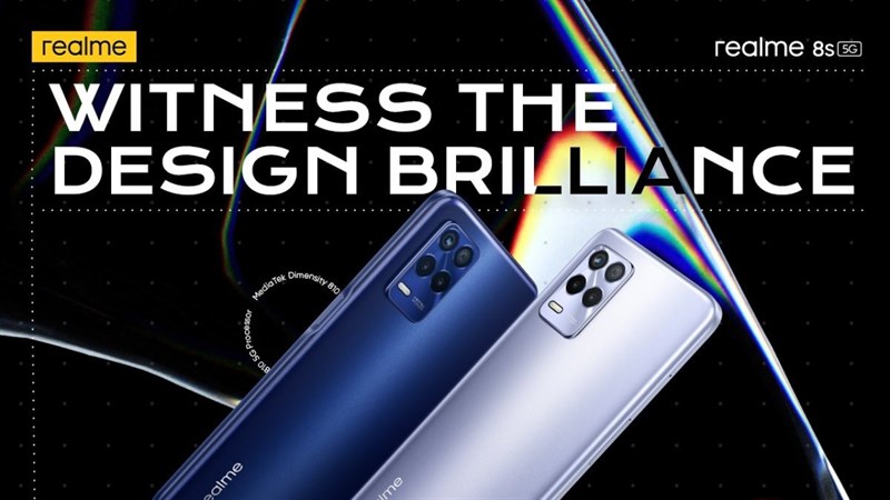 Realme 8s 5G lộ phiên bản xanh huyền bí, fans chuẩn bị gom lúa là vừa!
