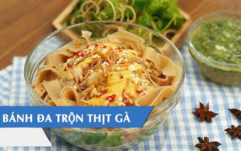 Cách làm bánh đa trộn thịt gà thơm mềm, đủ chất cho cả nhà