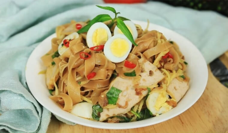 Cách làm bánh đa trộn mắm me chua ngọt đậm đà cực hấp dẫn tại nhà