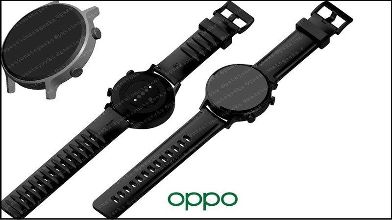 Rò rỉ hình ảnh 'OPPO Watch Free' với thiết kế tròn, dây đeo bằng nhựa