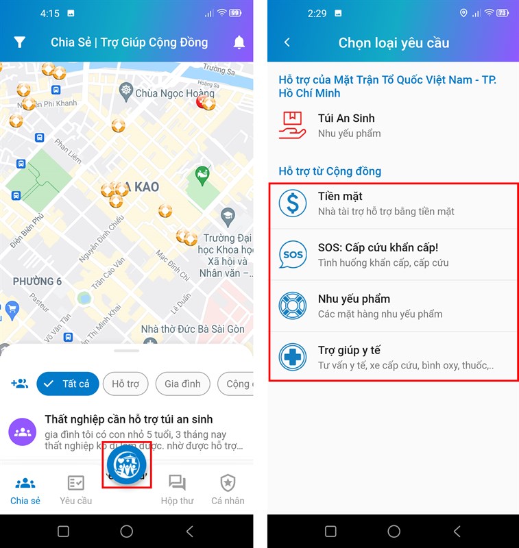 Cách đăng ký nhận hỗ trợ Covid-19 online