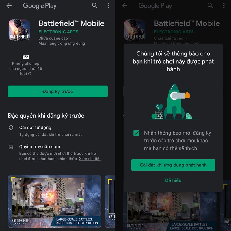 Battlefield Mobile Beta và Apex Legend Mobile Beta