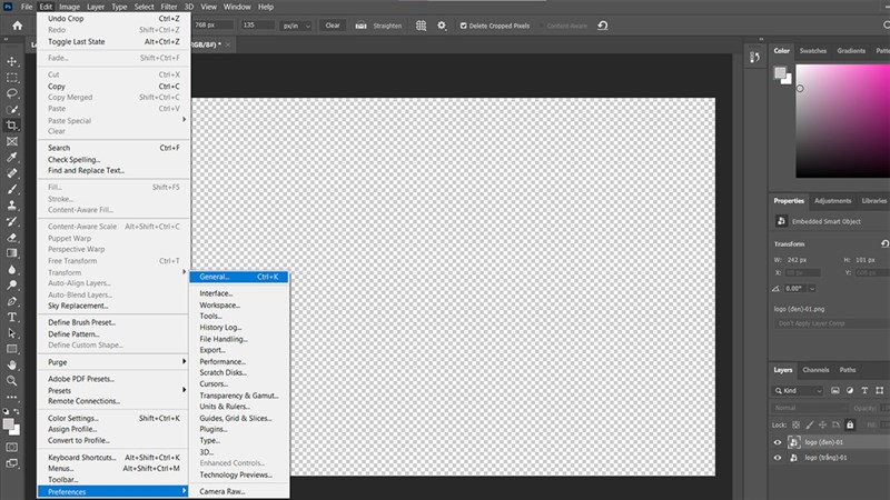 cách khắc phục Photoshop bị lỗi màu