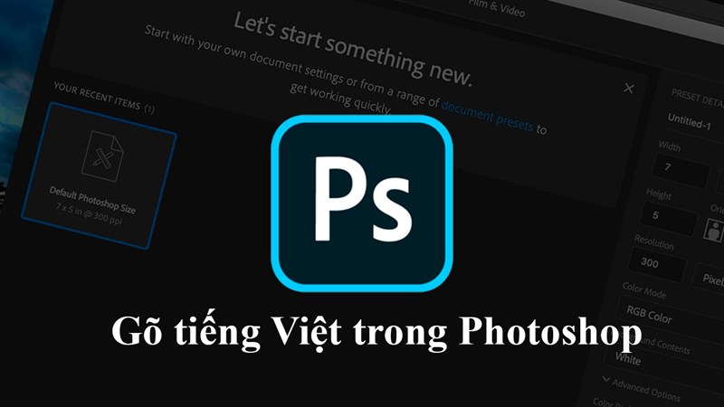 Bạn đang gặp vấn đề gõ tiếng Việt trong Photoshop? Đừng lo lắng, chúng tôi có 3 cách sửa ngay tại năm 2024 này. Xem hình ảnh liên quan đến từ khóa để tìm hiểu thêm về cách sửa lỗi gõ tiếng Việt trong Photoshop và làm cho công việc thiết kế trở nên hiệu quả hơn.