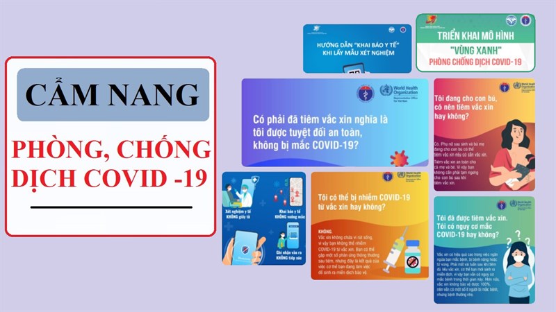 Ra mắt cẩm nang điện tử phòng chống dịch Covid-19: Đầy đủ và tiện dụng