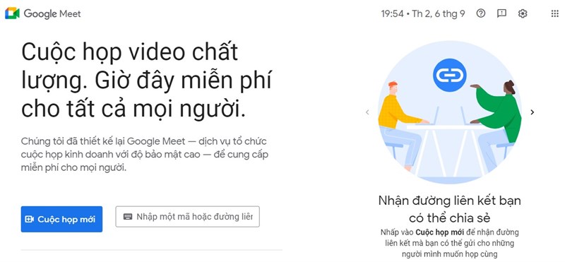 Cách sử dụng Google Meet