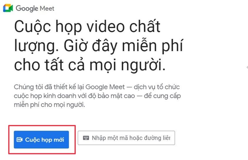 Cách sử dụng Google Meet