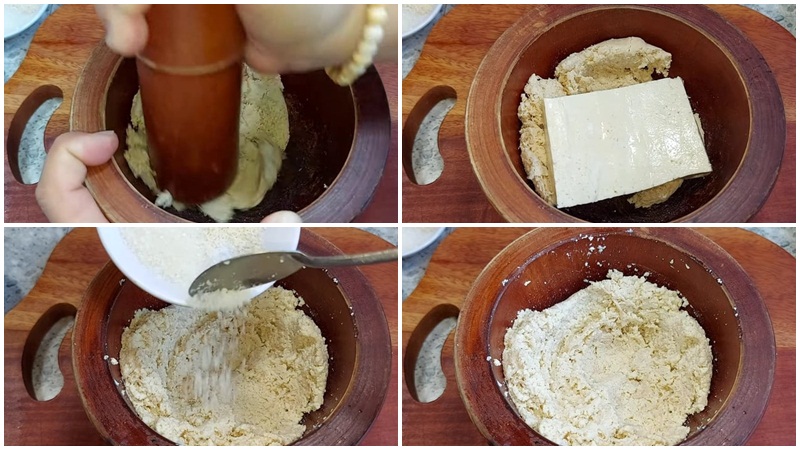 Giã hem chay và đậu hũ