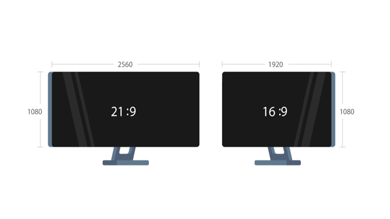 Màn hình cong có tỷ lệ khung hình 21:9 inch mang đến trải nghiệm chơi game và không gian làm việc tốt hơn