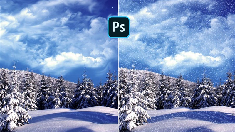 Hướng dẫn cách tạo tuyết trong Photoshop đẹp như thật chỉ vài thao tác